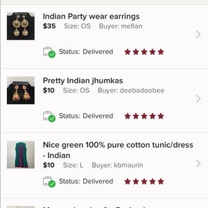 Thanks for 5⭐️ rating & making me a TRUSTED SELLER